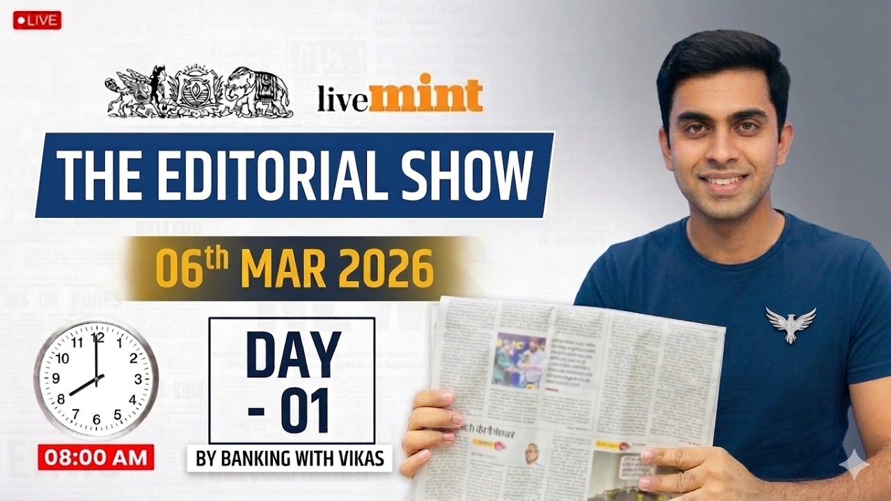 Editorial Analysis | 5th March, 2026 | Vocab, Grammar, Error Detection, For Bank SSC CAPF Railways