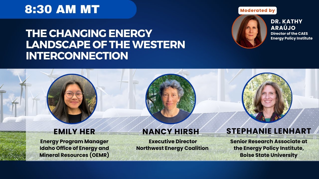 Panel: The Changing Energy Landscape of the Western Interconnection