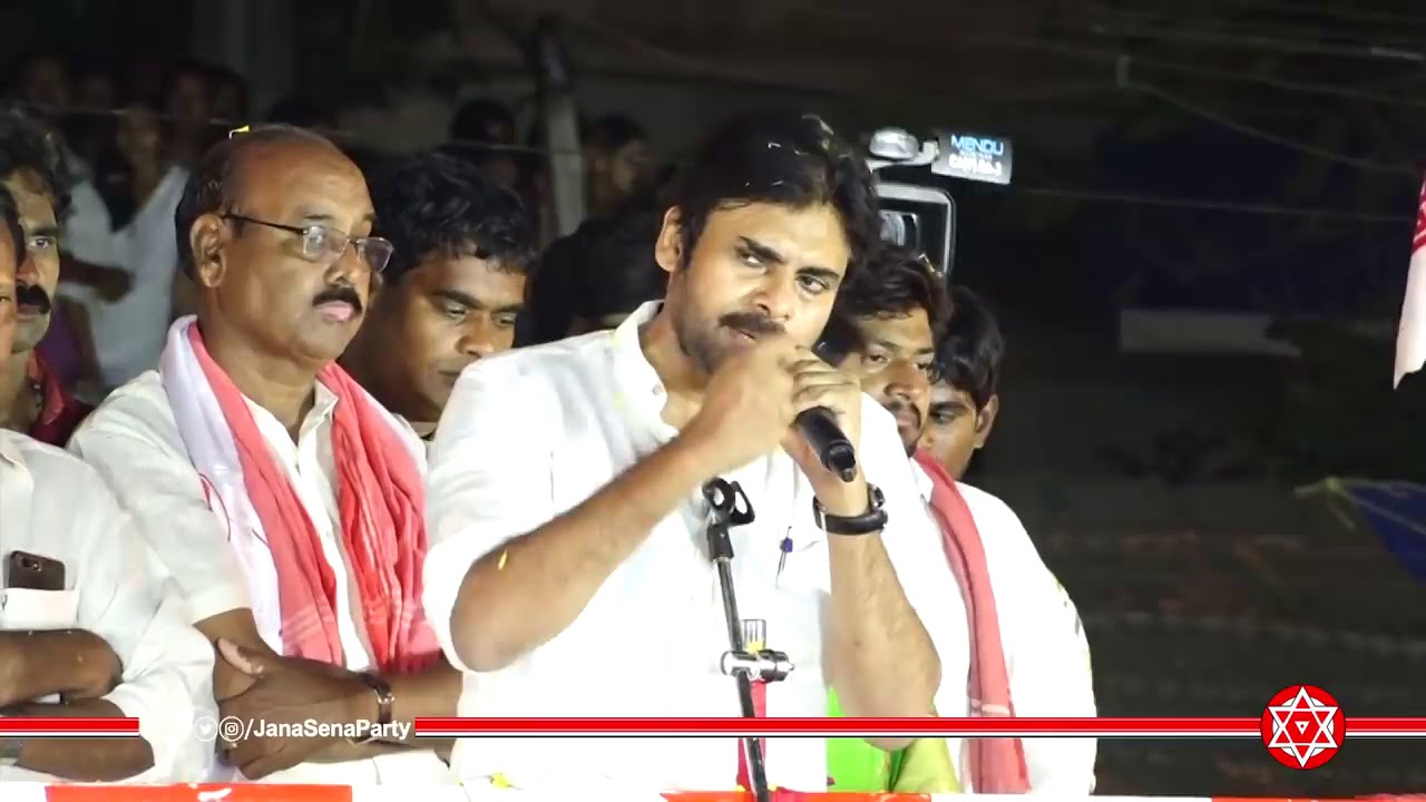 Pawan Kalyan $ Porata Yatra $ Coment to YS jagan