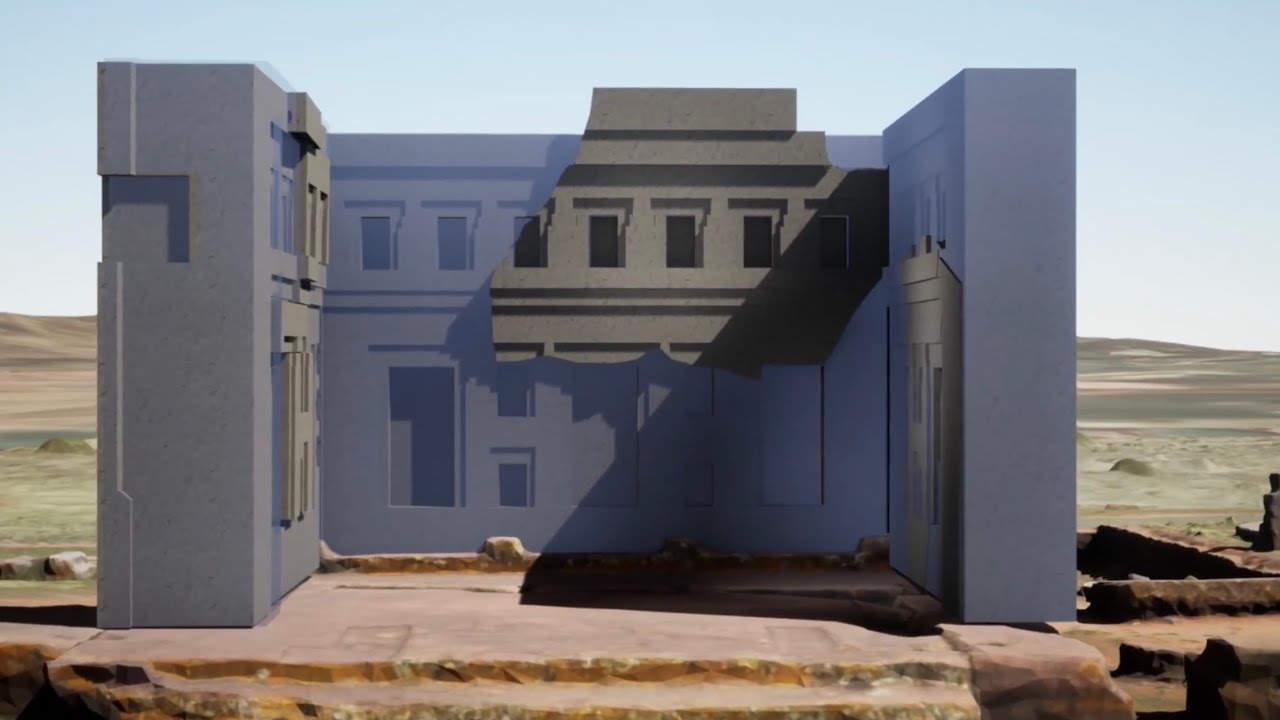 Pumapunku 3D Reconstruction Animation
