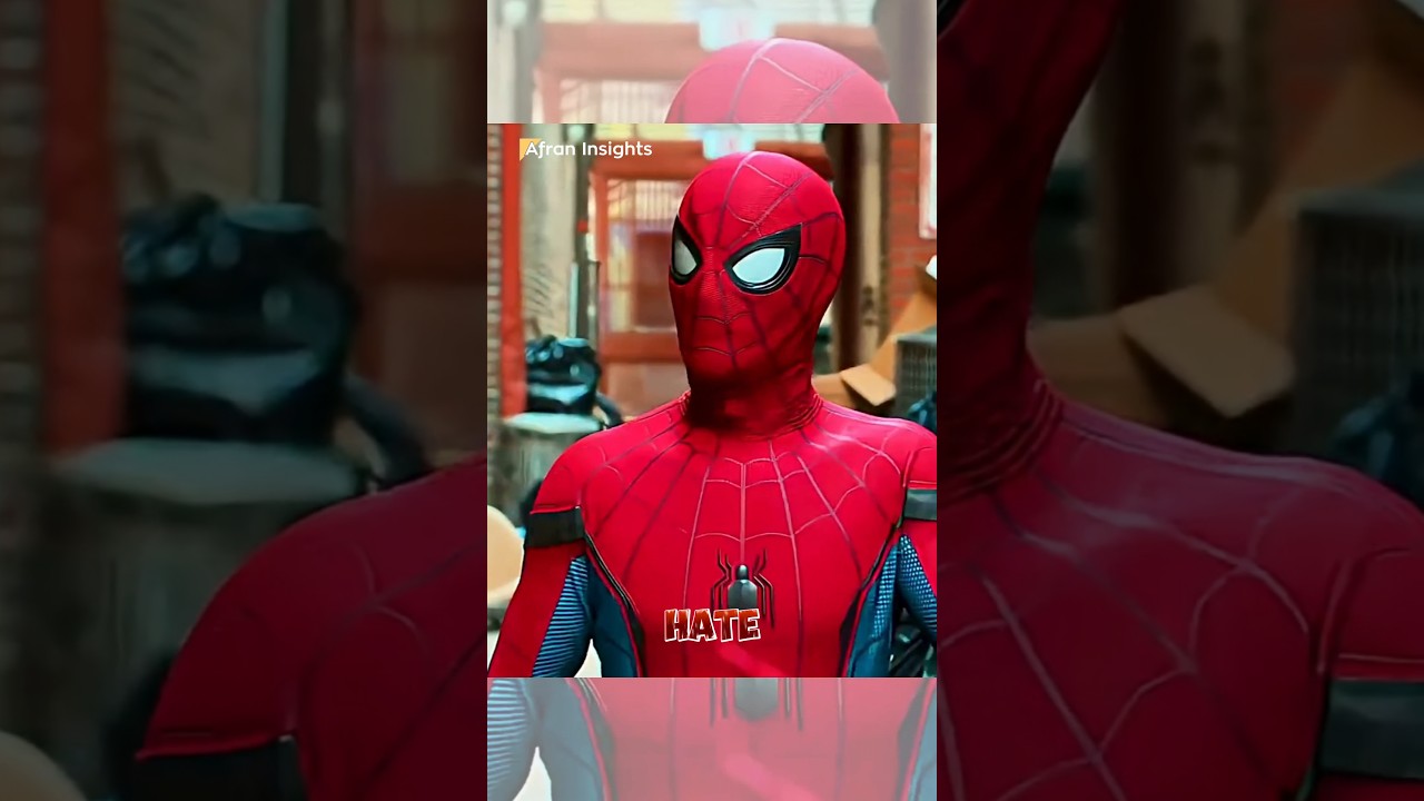 Did Tom Holland Really Hate His Spider-Man Suit? #spiderman