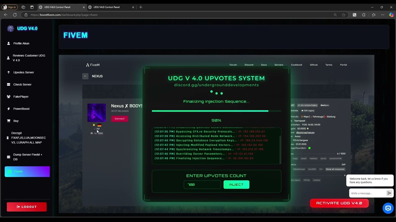 🔥 BEST FIVEM SERVER TOOLS 2025 | FXAP DECRYPT, UPVOTES, POWERBOOST & CUSTOM FAKEPLAYER 🚀