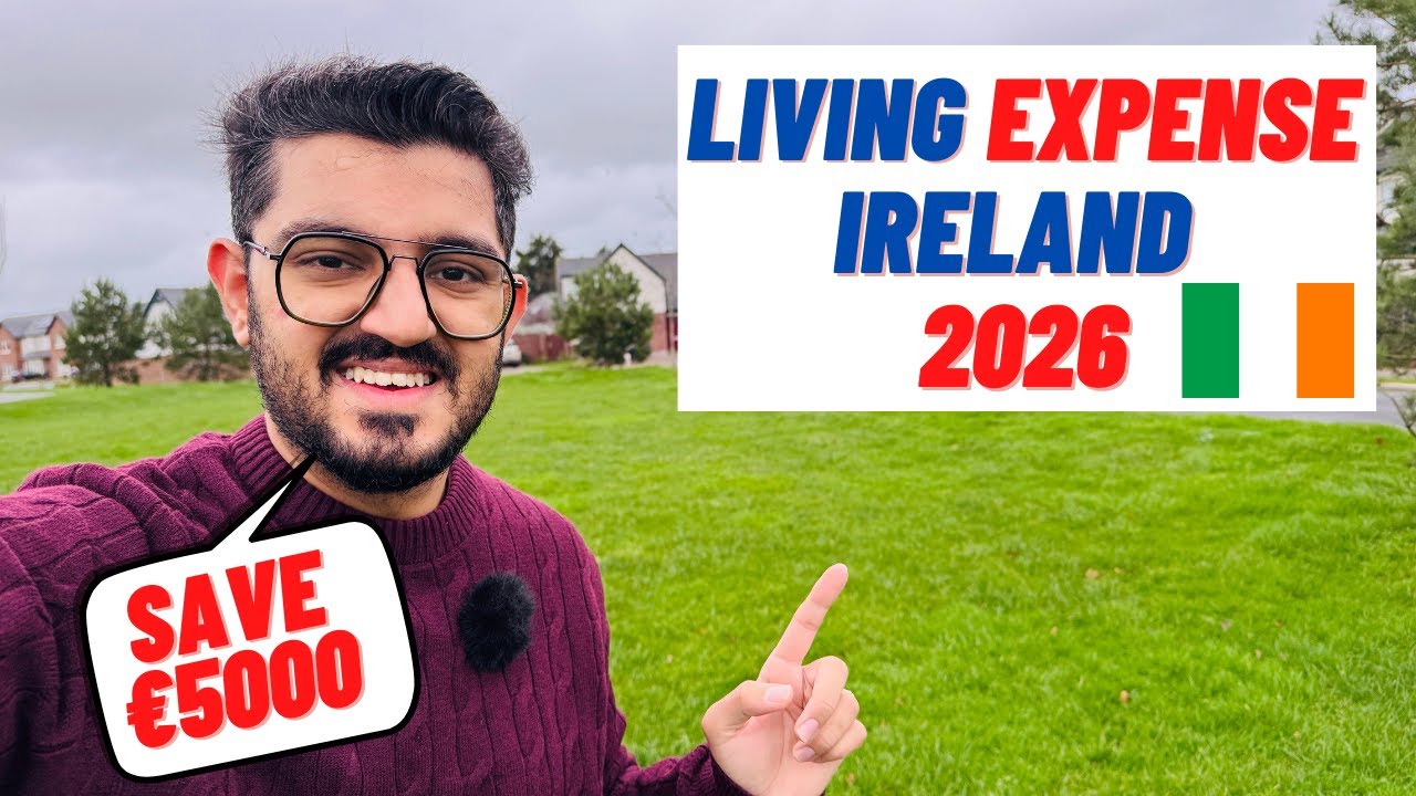 Monthly Living expense Ireland | Dublin vs Cork vs Galway | Money saving Hacks for Students 2026