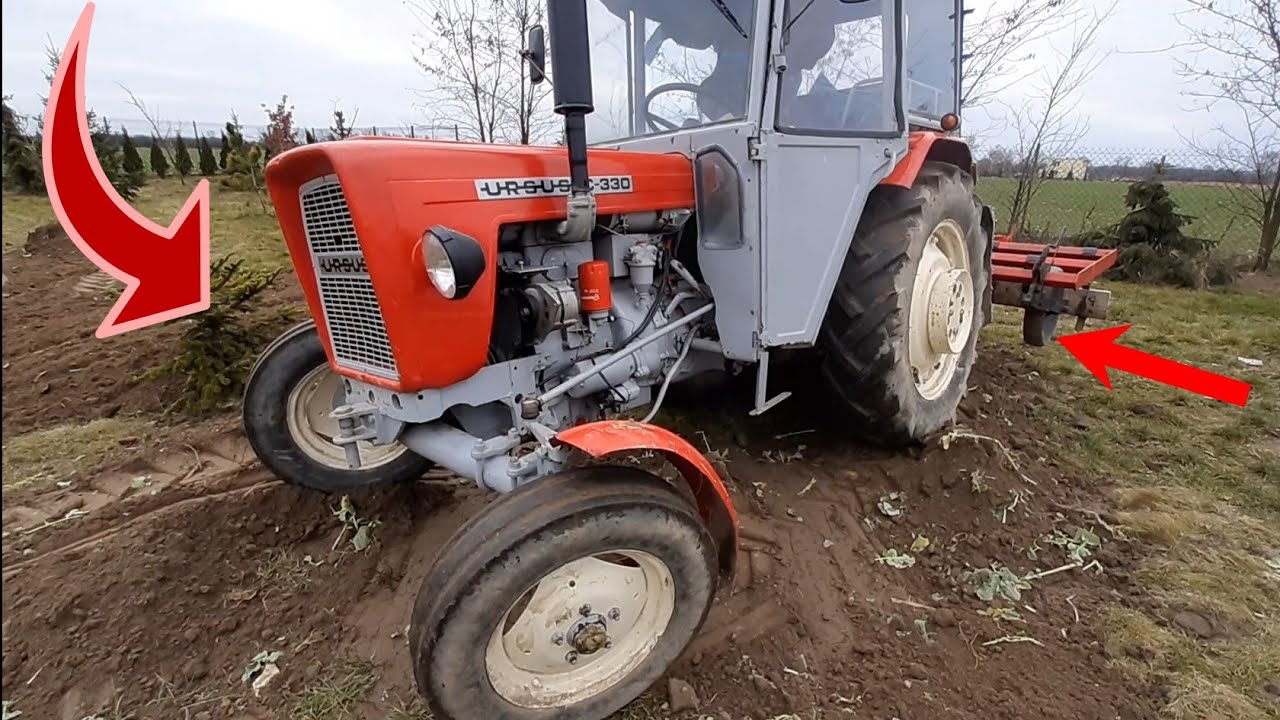 🤪Ursus c-330 równanie ziemi😏 | Zamaskowani Rolnicy