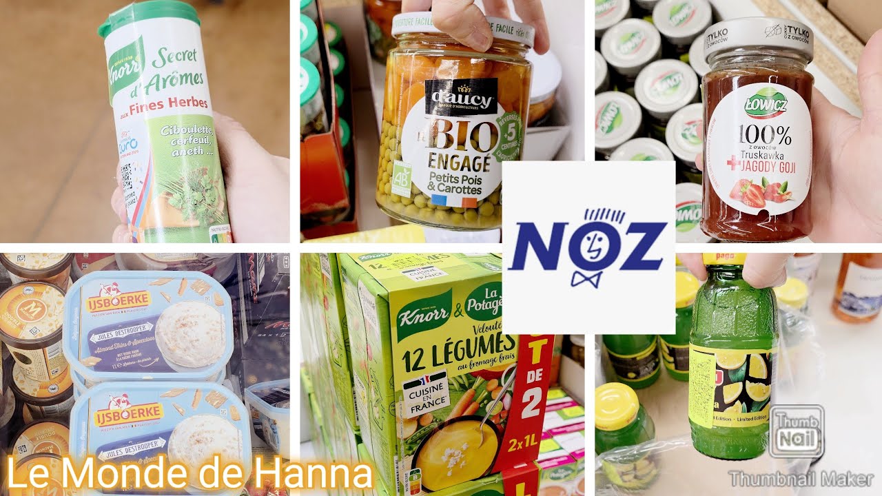 NOZ ARRIVAGE 11-03 ALIMENTATION COURSES 