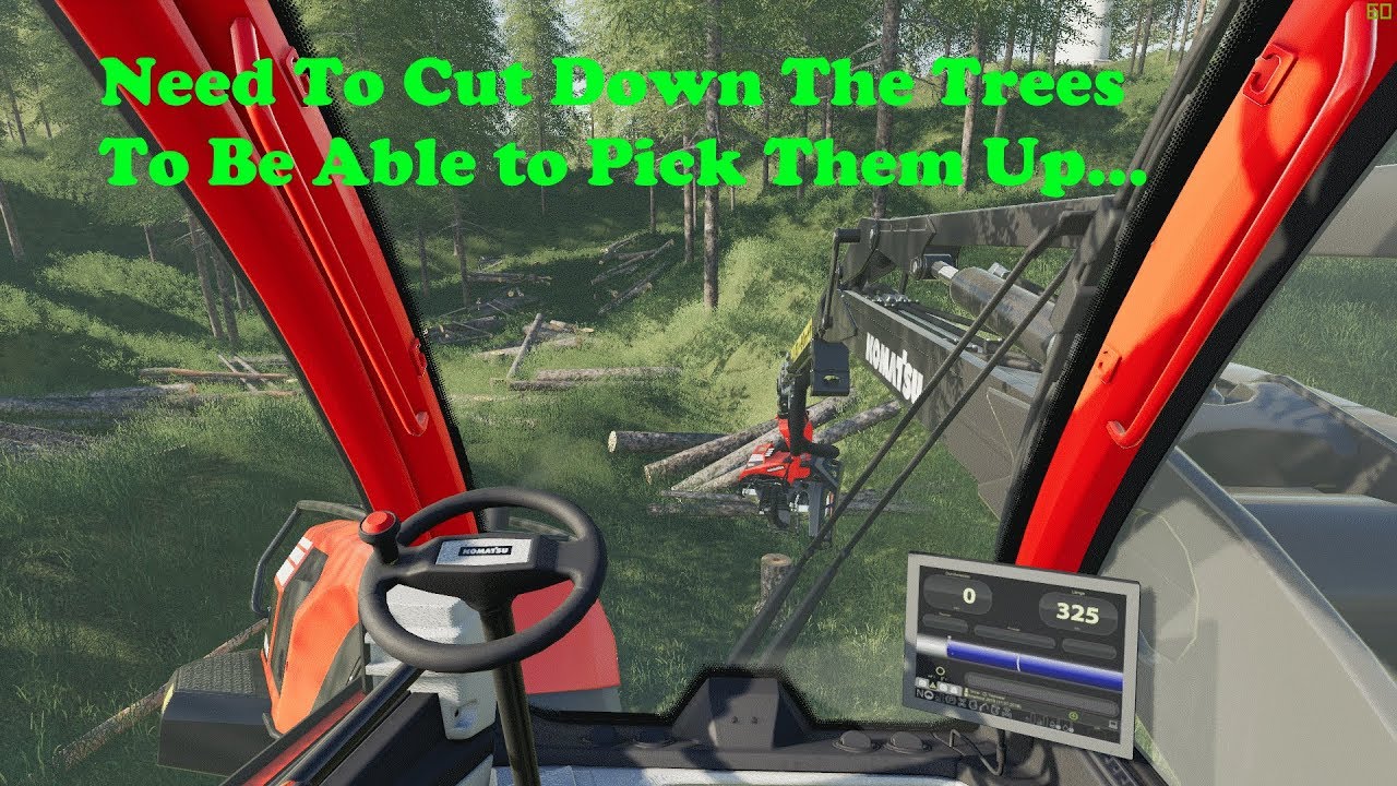 FS19 | Logging On Bergholmen | Cutting! | Timelapse | S1 EP4