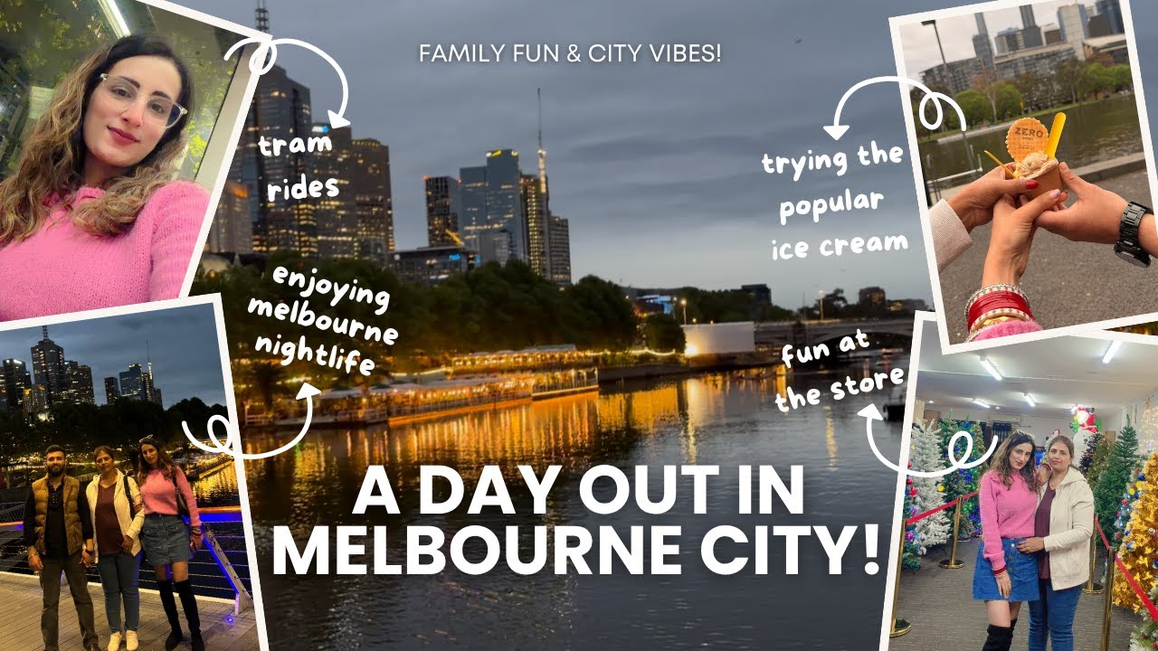 Tour of Melbourne's City Centre with Family! #lifeabroad #melbournevlog