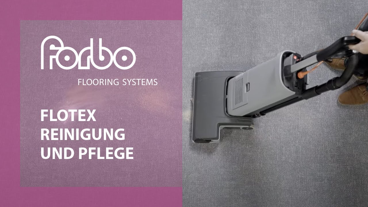 Flotex Reinigung und Pflege | Forbo Flooring