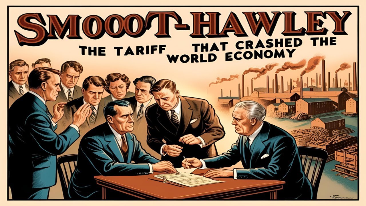 The Tariff That Crashed the World Economy (Smoot-Hawley Explained)