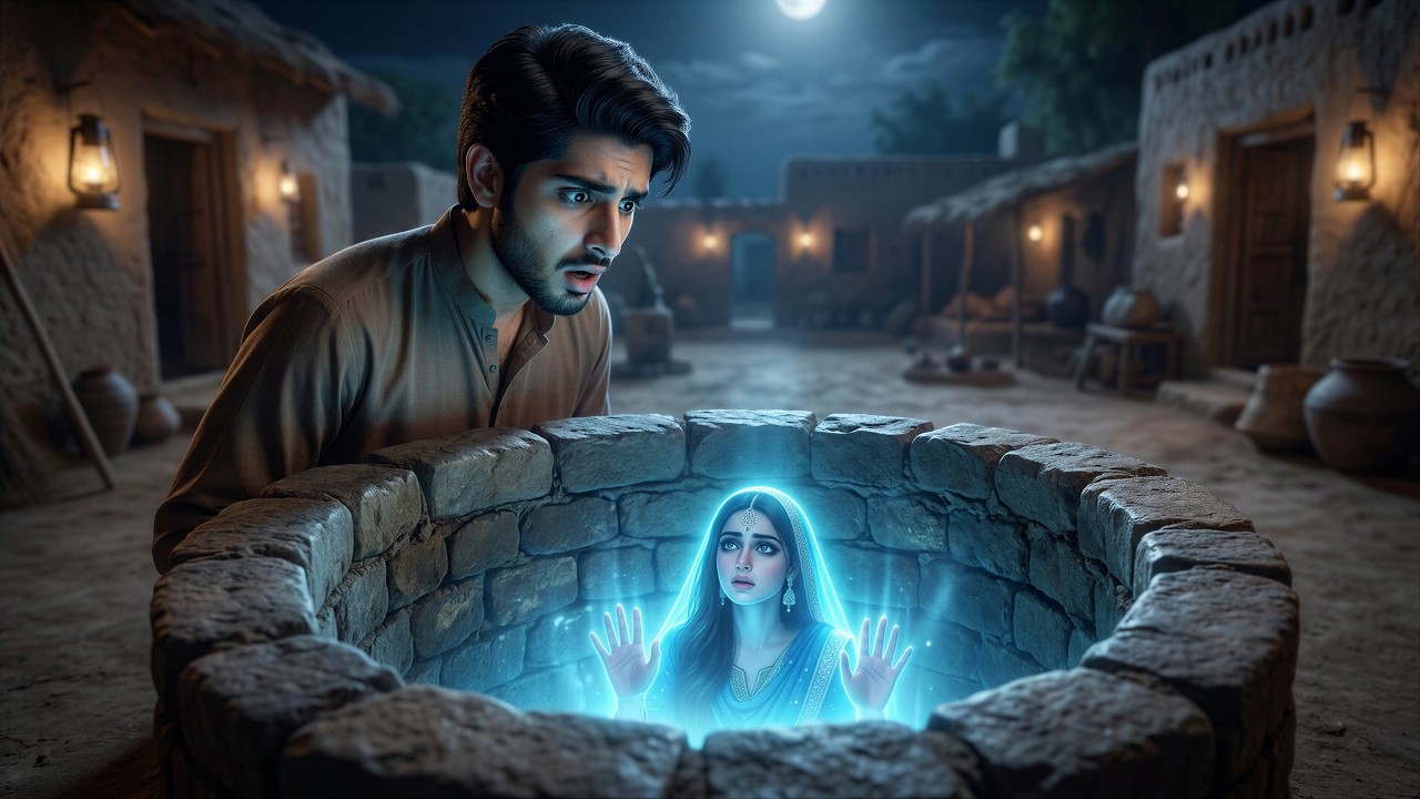 Ghareeb Ladka Aur Kuaan Mein Qaid Jin Ladki | Hindi Urdu Moral Stories