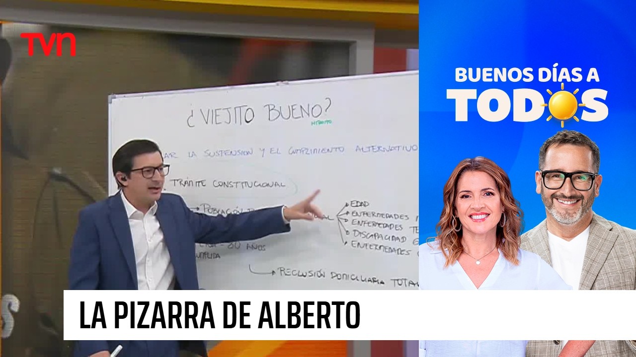 La pizarra de Alberto: Los criminales que dejarían la cárcel por polémico proyecto de ley | BDAT