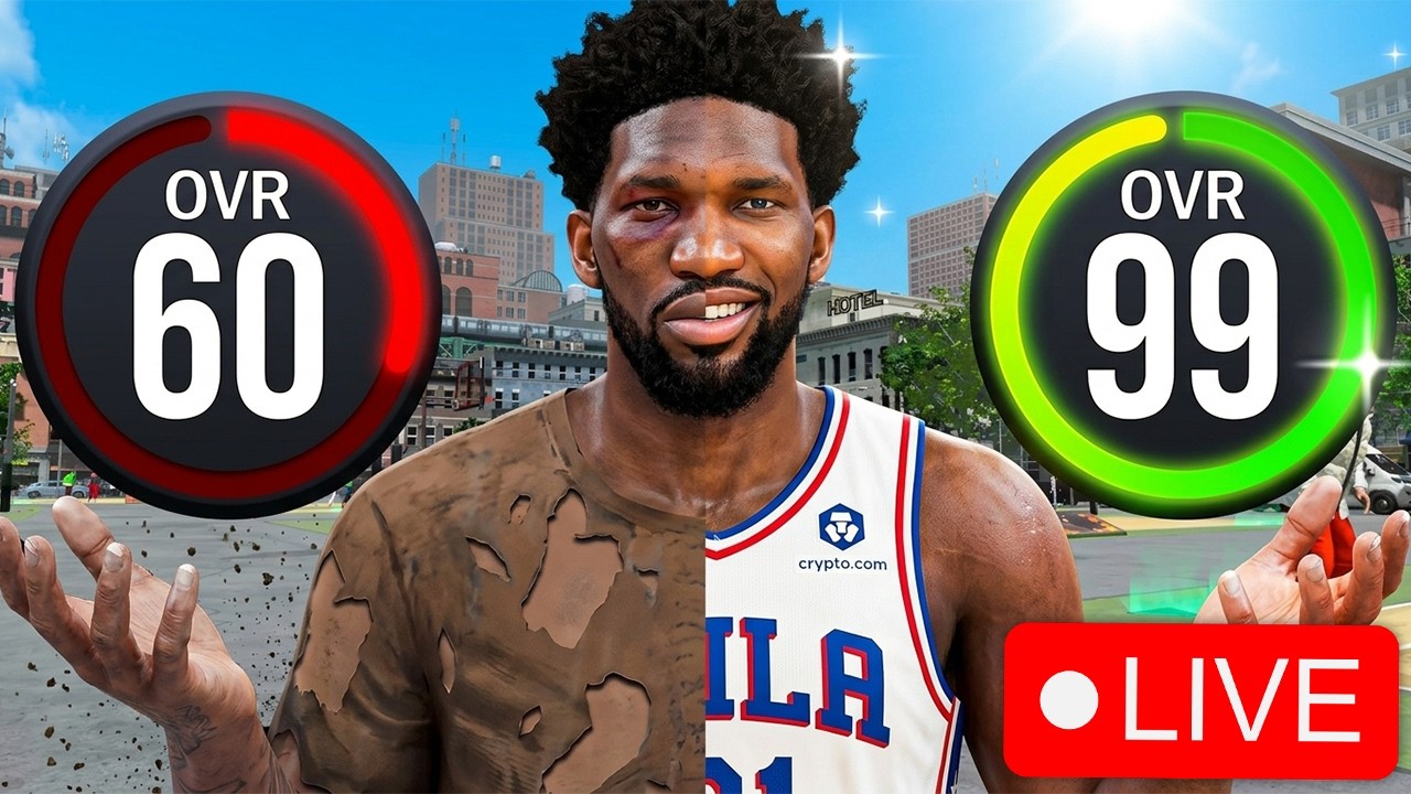 Can This 60 OVR Build Survive NBA 2K27? | Day 1 No Money Spent