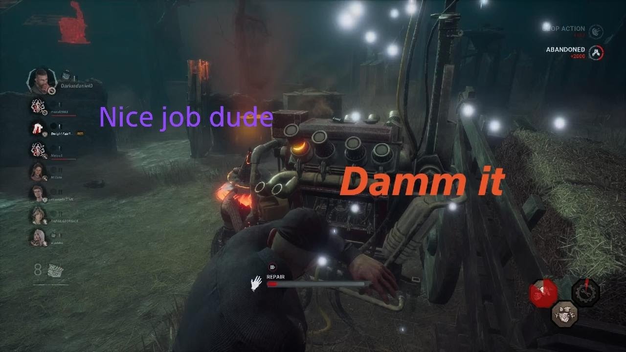 Dead by Daylight 2v8 surviver (No comentary)