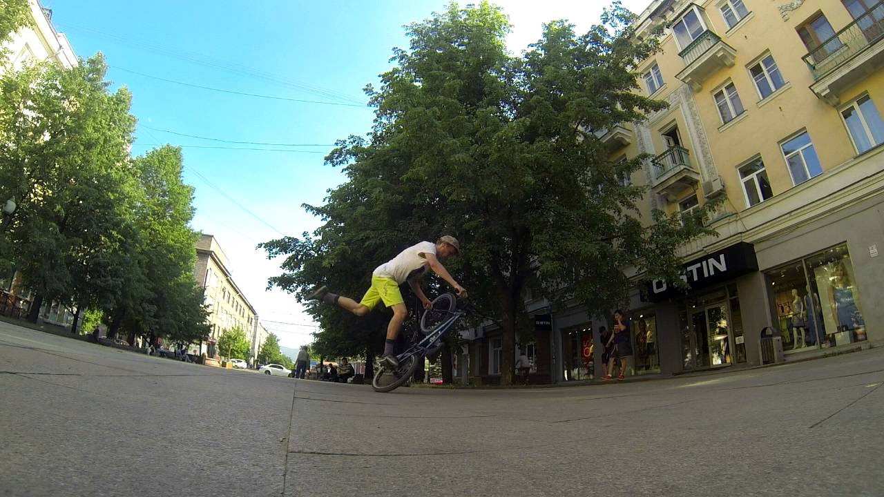 #1week1trick - progression on back wheel