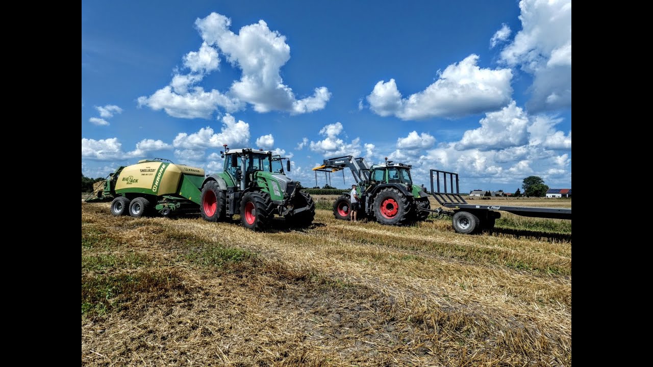 ☆🔥Jedyna Duża Kostka W Okolicy🔥 Krone BigPack 🔥Fendt 828 Vario & Fendt 820 Vario🔥