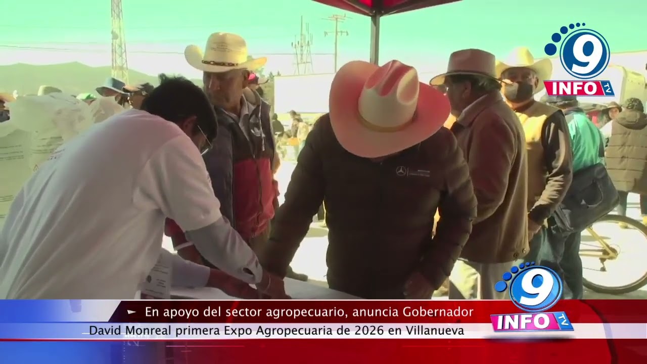 En apoyo del sector agropecuario, anuncia Gobernador David Monreal primera Expo Agropecuaria de 2026