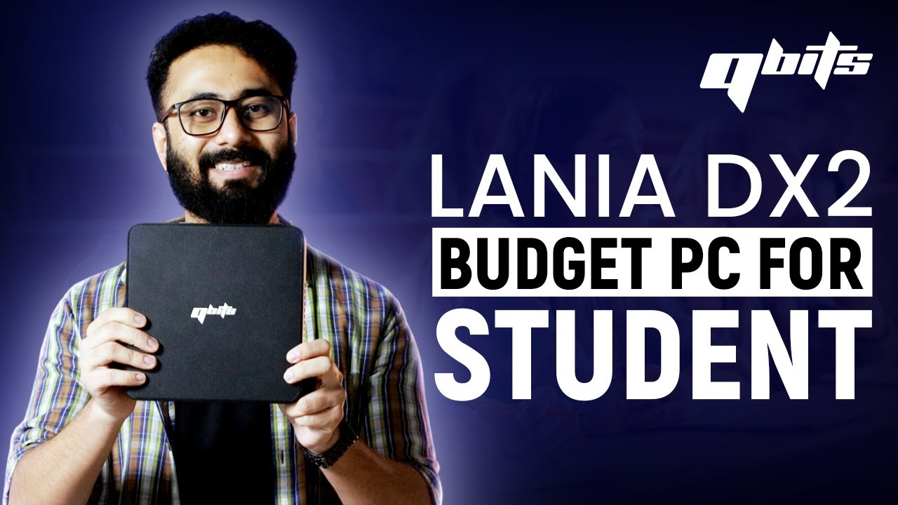 Qbits Mini PC Lania DX2: Affordable Budget PC for Students | 12 GEN Intel Core i3 Core i5