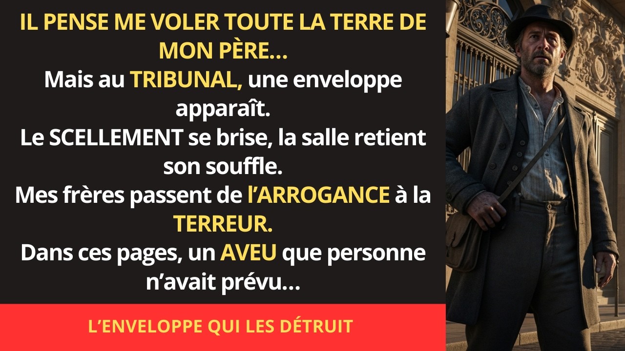 Au tribunal, mes frères ont réclamé mes terres — le magistrat posa une enveloppe scellée