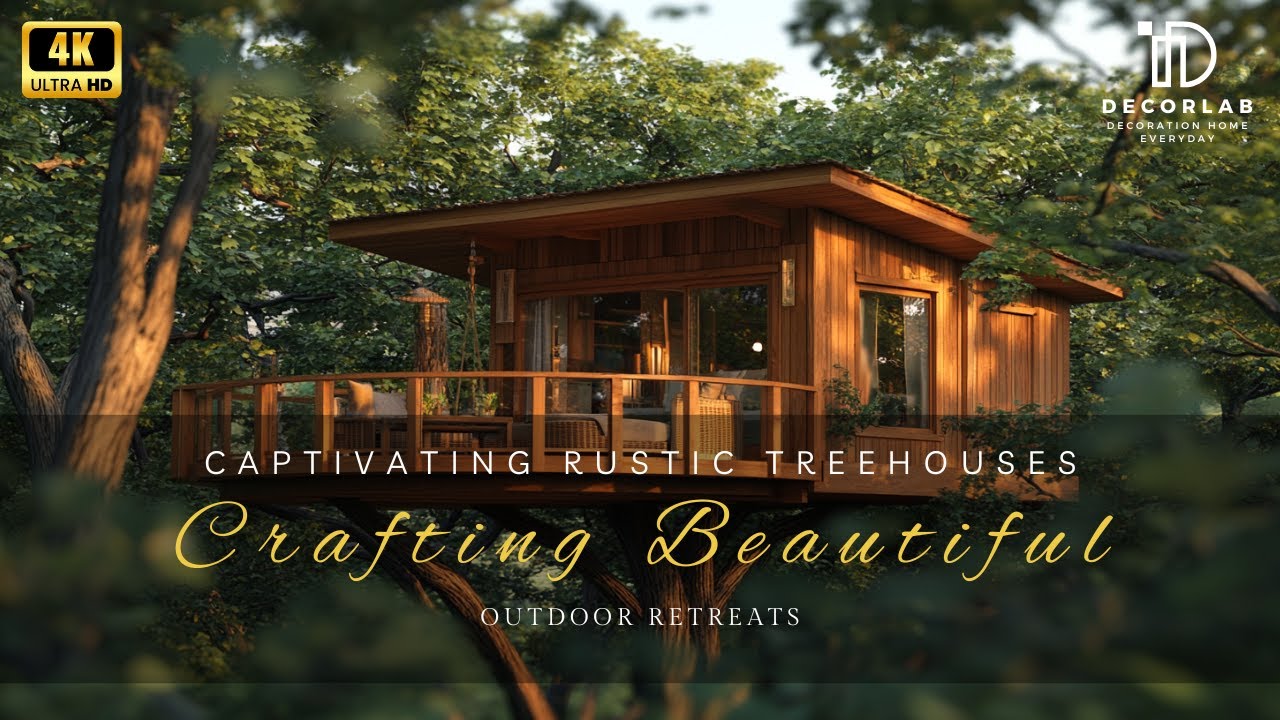 Captivating Rustic Treehouses: Crafting Beautiful Outdoor Retreats