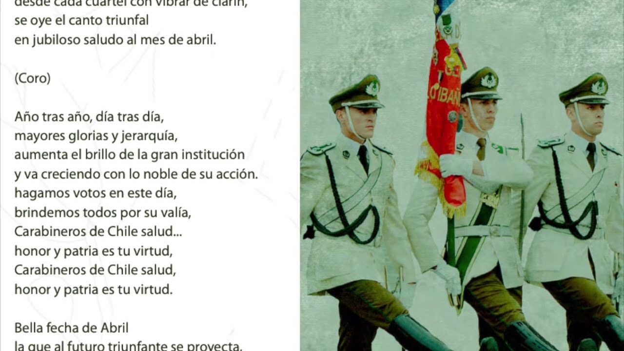 Himno 27 de abril de Carabineros de Chile