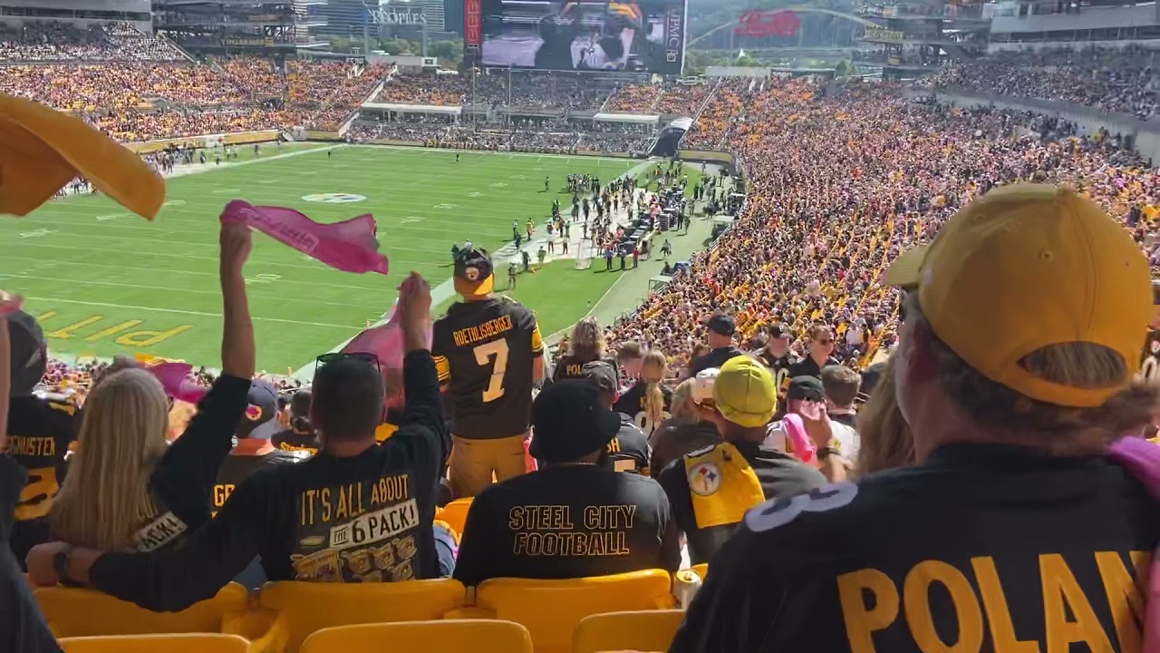 Steelers Terrible Towel Twirl