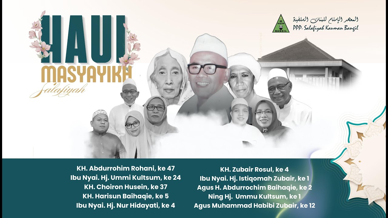 🔴 LIVE | PERINGATAN MAULID NABI MUHAMMAD SAW & HAUL MASYAYIKH PPP. SALAFIYAH BANGIL | 04 SEPT 2024