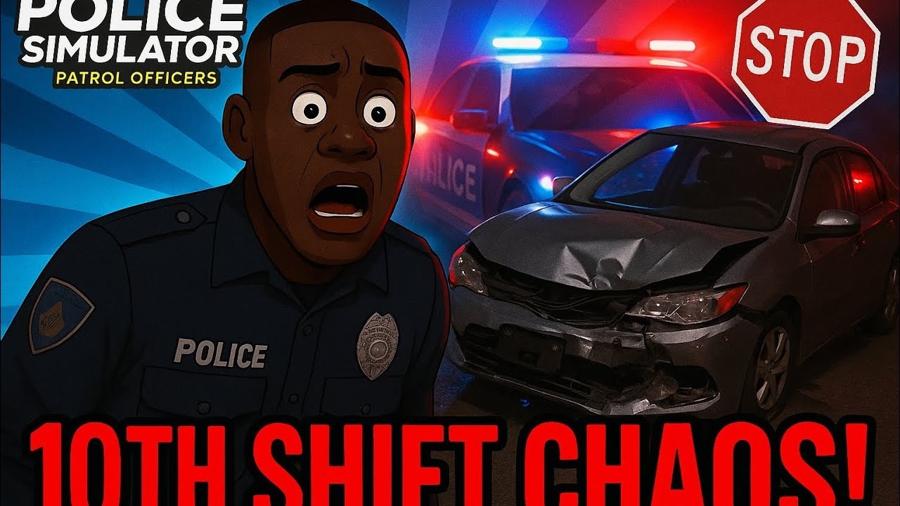 10th Shift Madness! Crash Chaos & Traffic Drama | Police Simulator: Patrol Officers