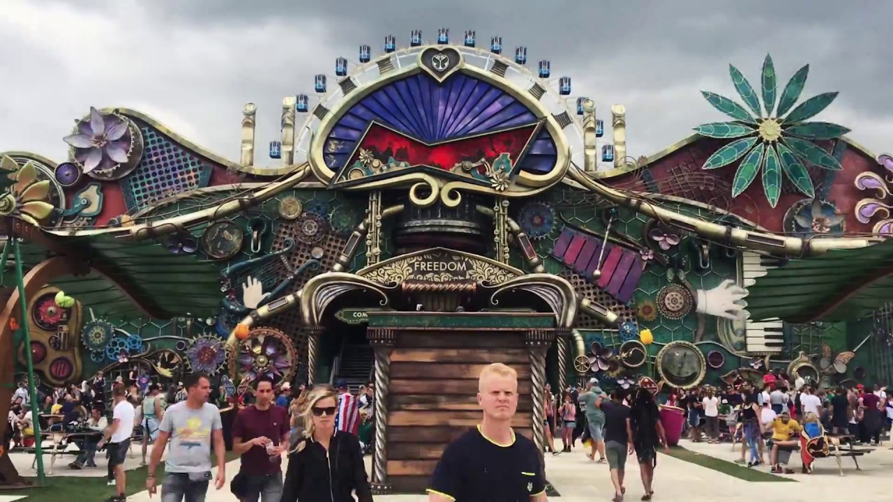 Tomorrowland 2017 - All Stages -Timelapse