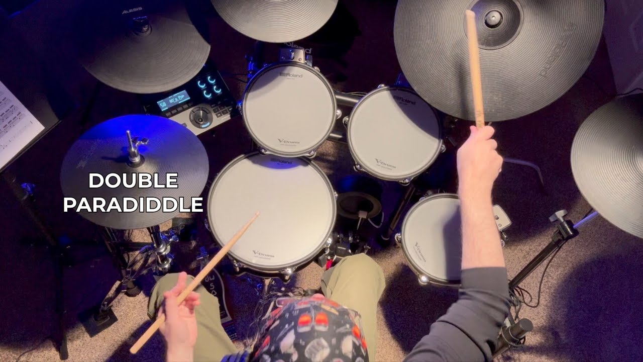 Double Paradiddle Groove Application | 4/4 to 6/8 Feel Flip