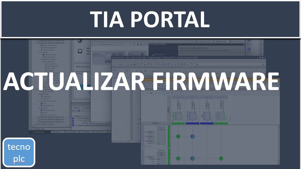 Actualizar Firmware S7 1200 con TIA Portal paso a paso y solución a fallos tras actualizar