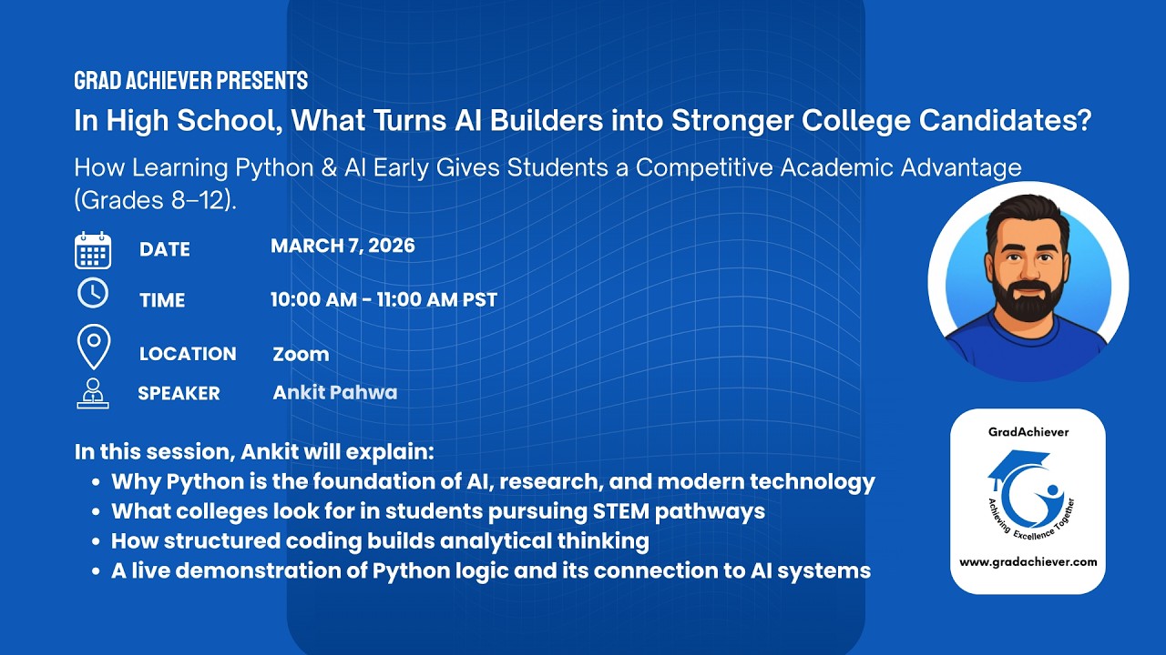In High School, What Turns AI Builders into Stronger College Candidates?