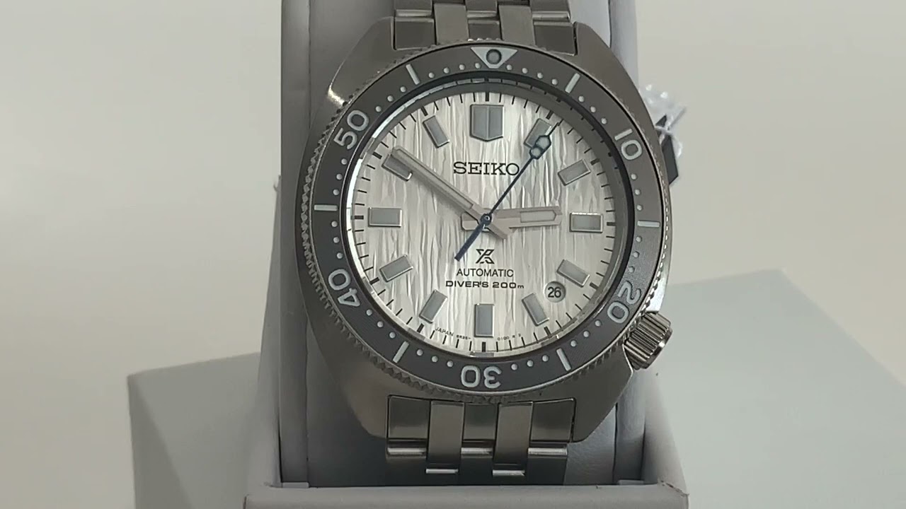 Распаковка часов для дайвинга Seiko SPB333 Prospex Limited Edition в честь 110-летнего юбилея