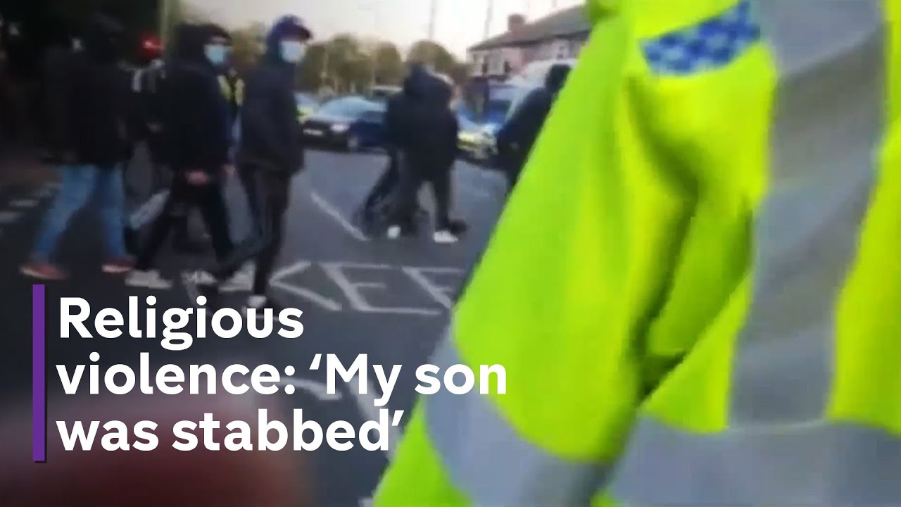 Violence between Hindu and Muslim men as women in Leicester calm tensions
