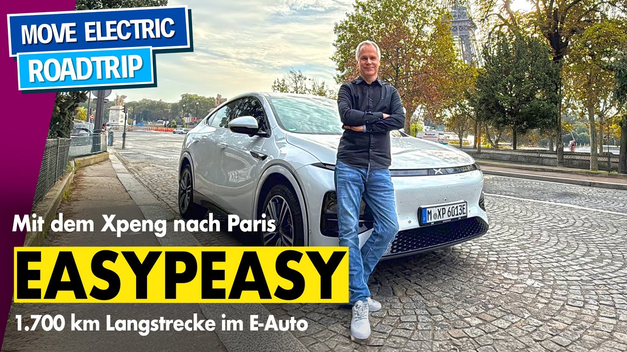 Mit dem Xpeng G6 nach Paris - 1.700 km Langstreckentest im E-Auto