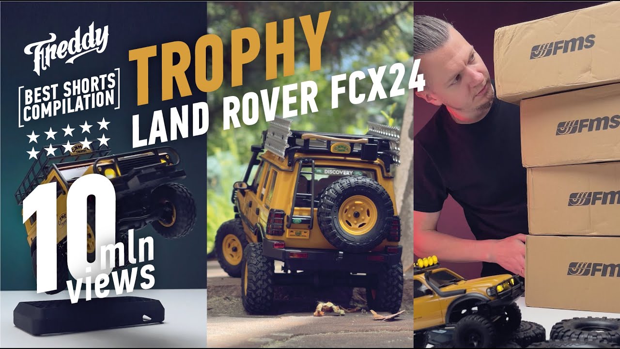 Camel Trophy. Unboxing. Visual review. Test drive. Land Rover FCX24 by FMS