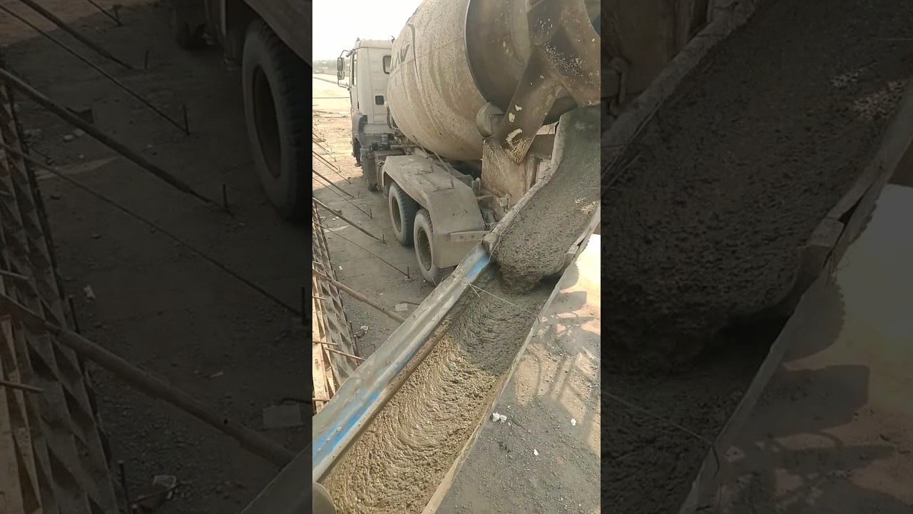 RMC_Concrete || Transit mixer truck