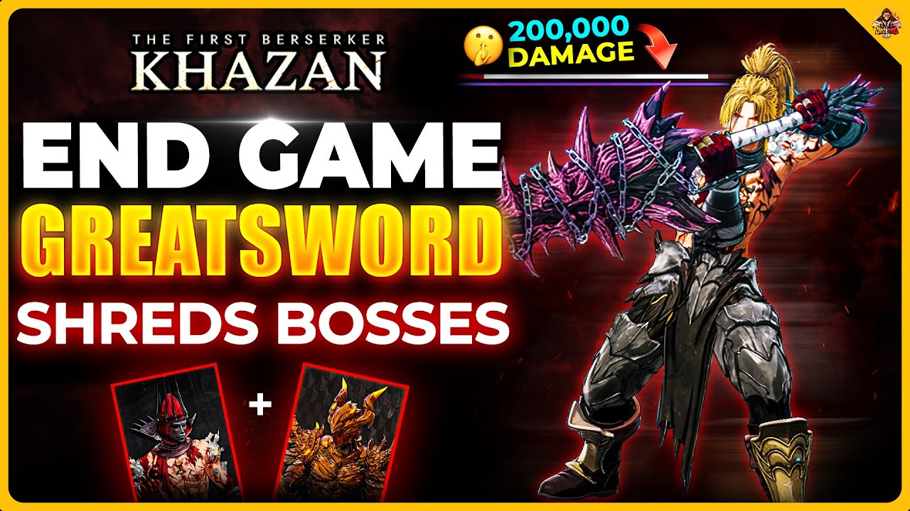The Best Greatsword Build EVER in the First Berserker Khazan!