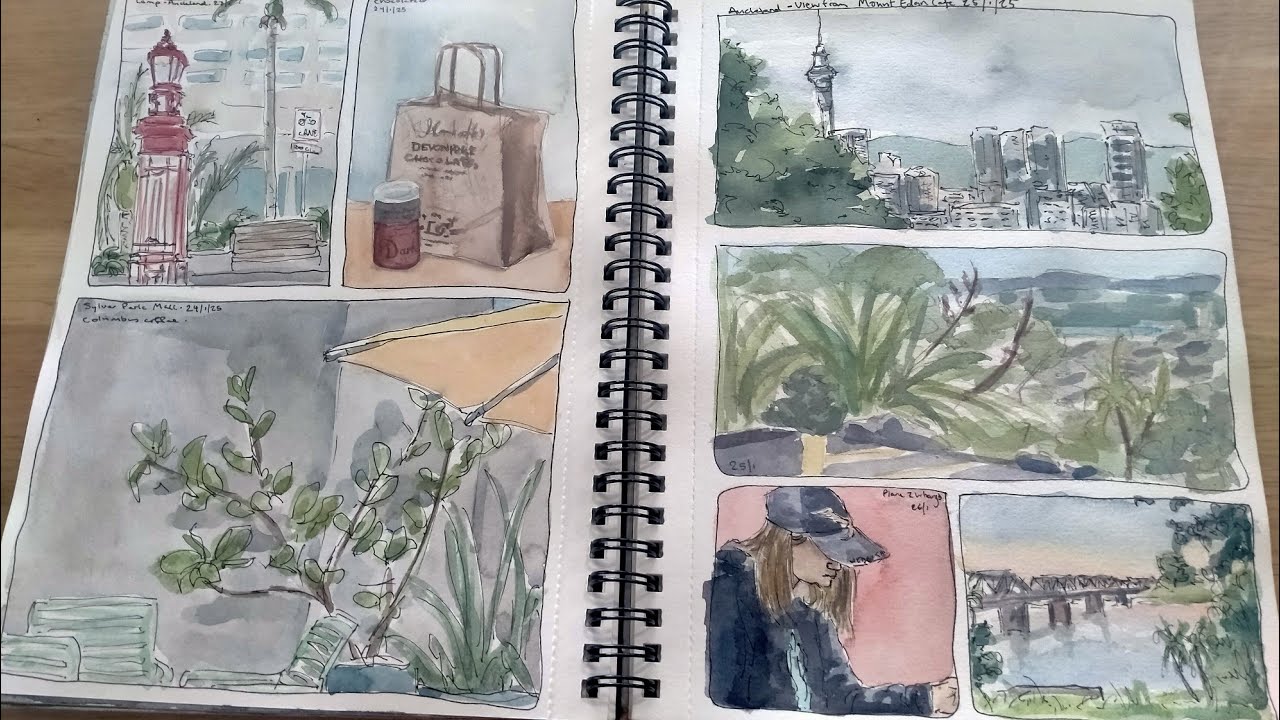 Sketchbook Tour December -  February 2025