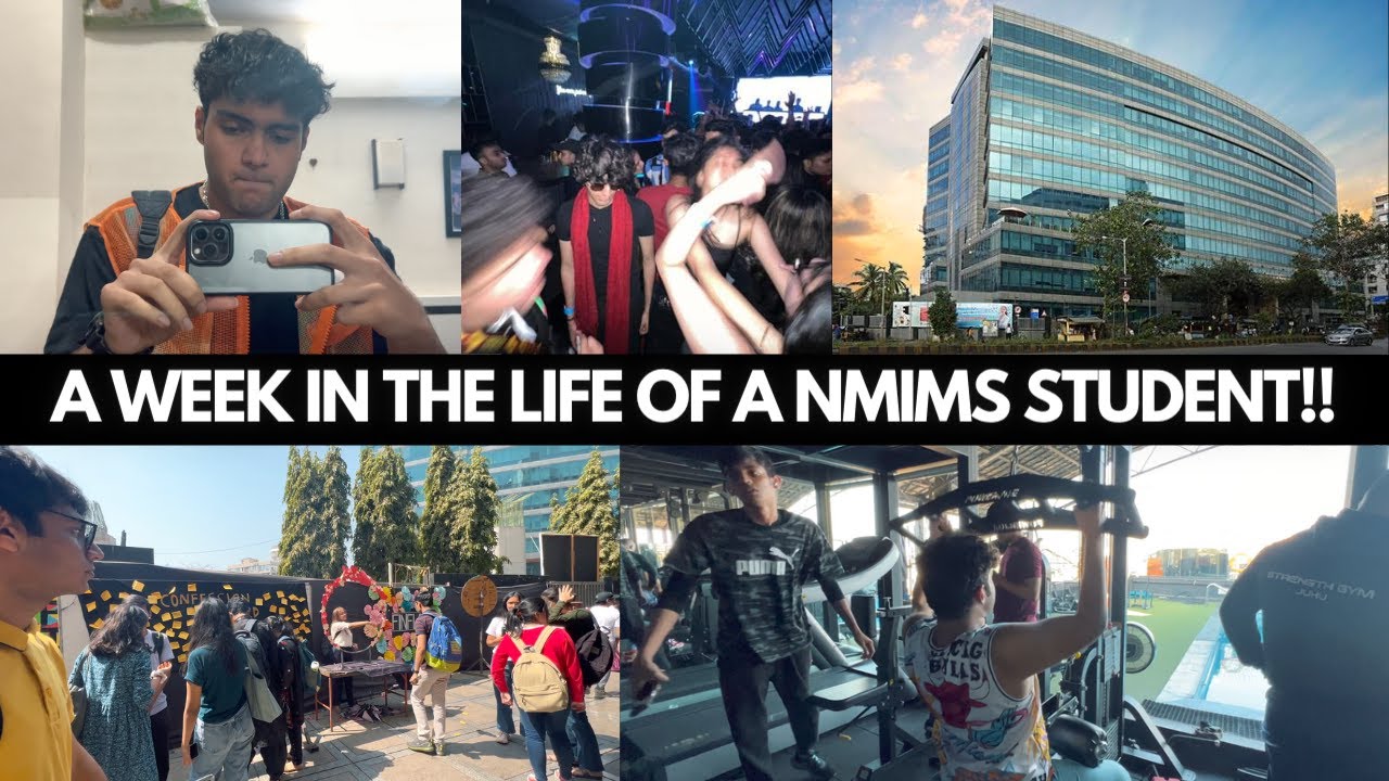 VLOG: A Week in the life of a NMIMS Student | Reality of NMIMS | Dark Life of NMIMS | NMIMS Mumbai