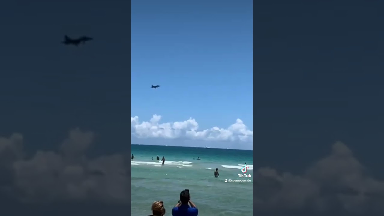OVNI saliendo del mar 🛸 en playa de Miami 🏖️. Emerge a una velocidad impresionante  #OVNI #UFO #OSNI