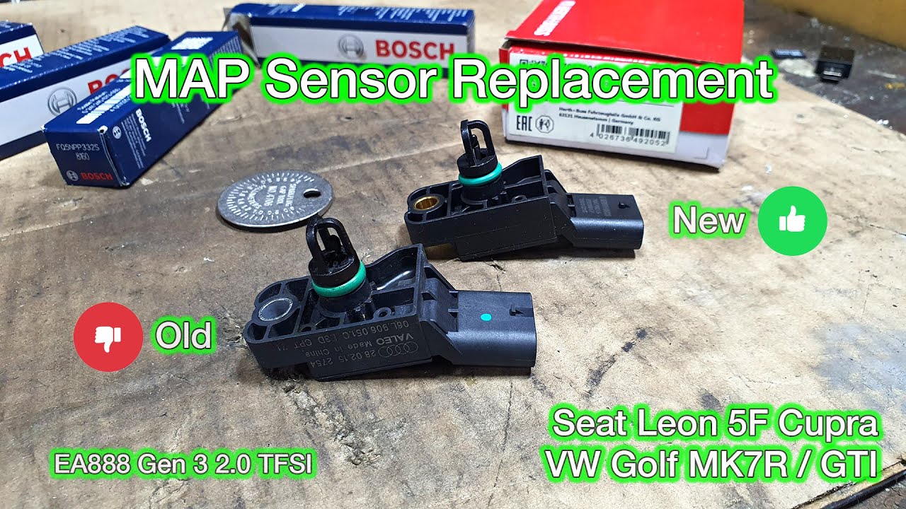 🔧 DIY MAP Sensor Replacement (POV) | SEAT Leon 5F Cupra CJXA | VW Golf Mk7 / Audi A3 / MQB Platform