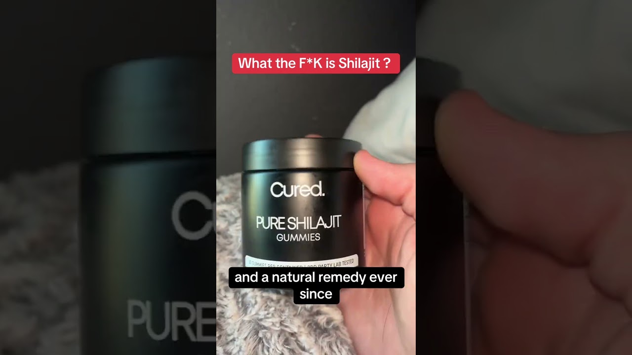 Unlock shilajit benefits for energy & focus #shilajit #energy