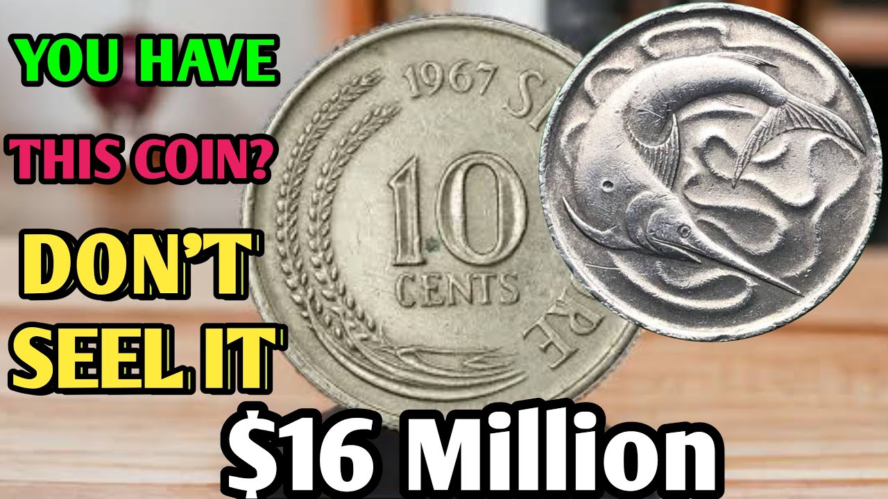 Rare 1967 Singapore 20 Cent Coins Worth Millions - Singapore coins