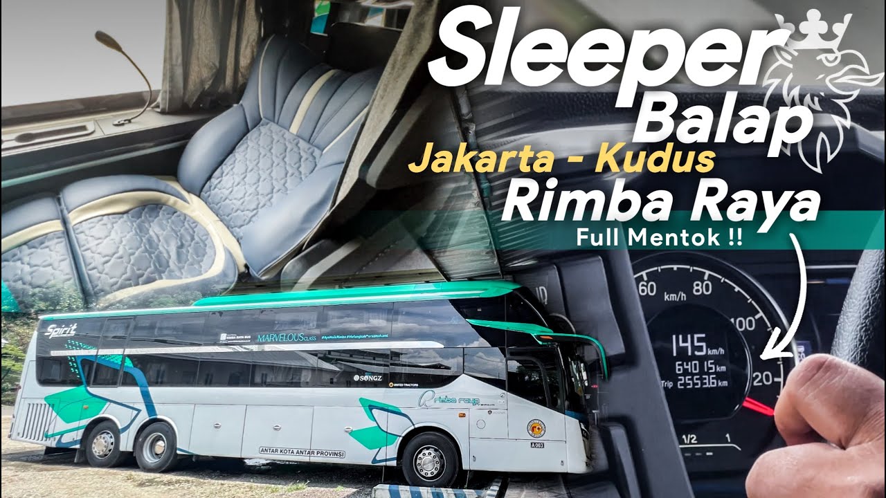LARI SAMPE 145 KM/h !? BUS TERCEPAT HINGGA SAAT INI !! Trip Rimba Raya Premium Tronton Scania K450CB
