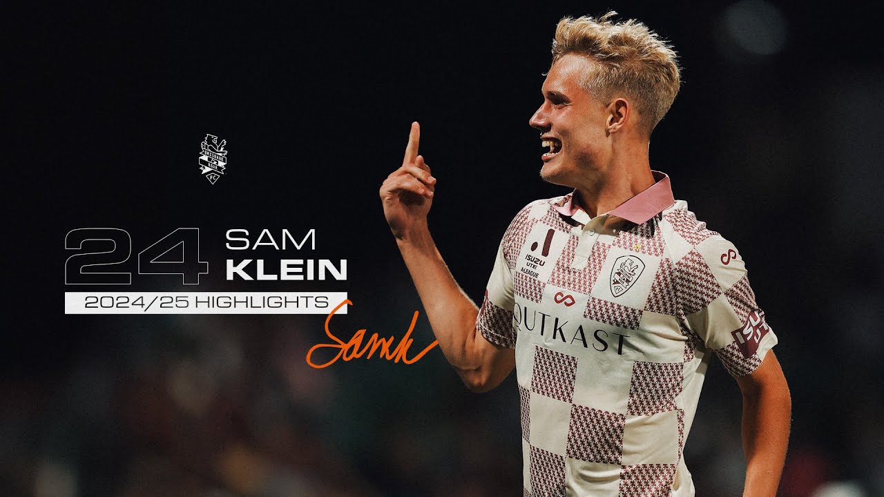 Sam Klein Highlights: 2024/25 Brisbane Roar Golden Boot winner 🎯