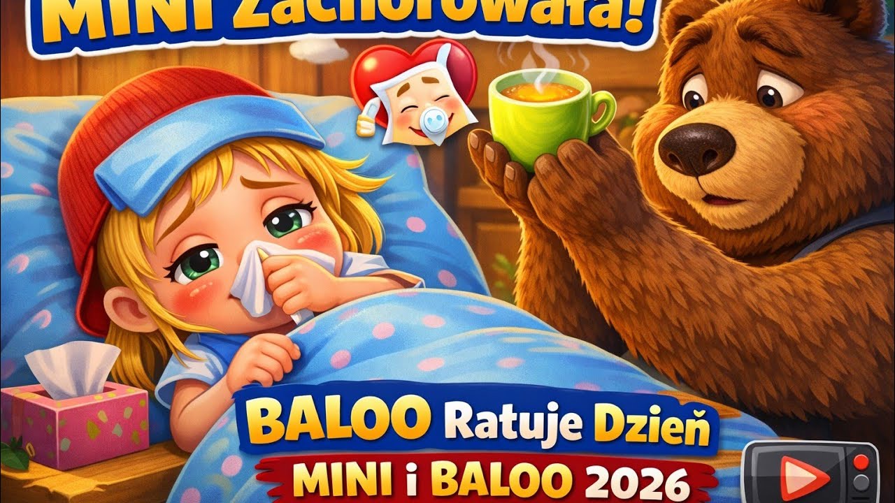 Masha Zachorowała! 🤧🍵 Niedźwiedź Ratuje Dzień | Masha i Niedźwiedź 2026