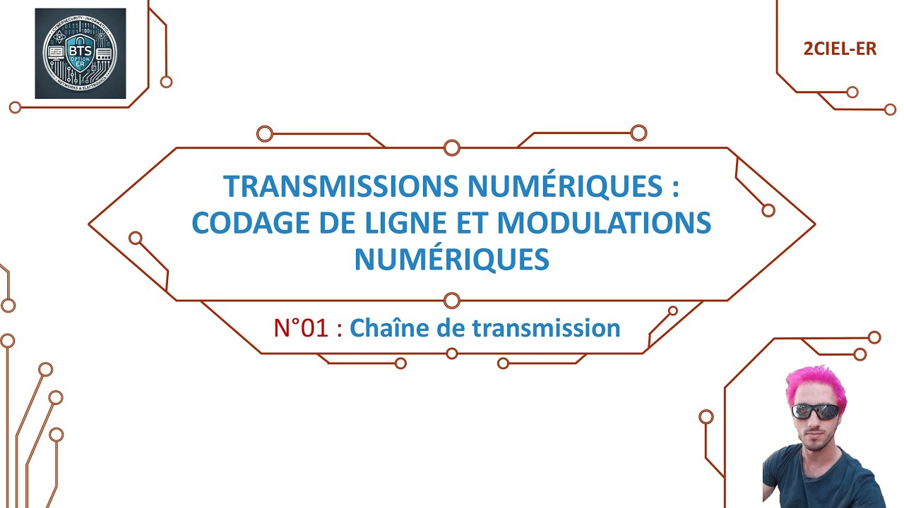 C08-01 : Chaine de transmission numérique (codage de source, de canal, de ligne, DSP, débit binaire)