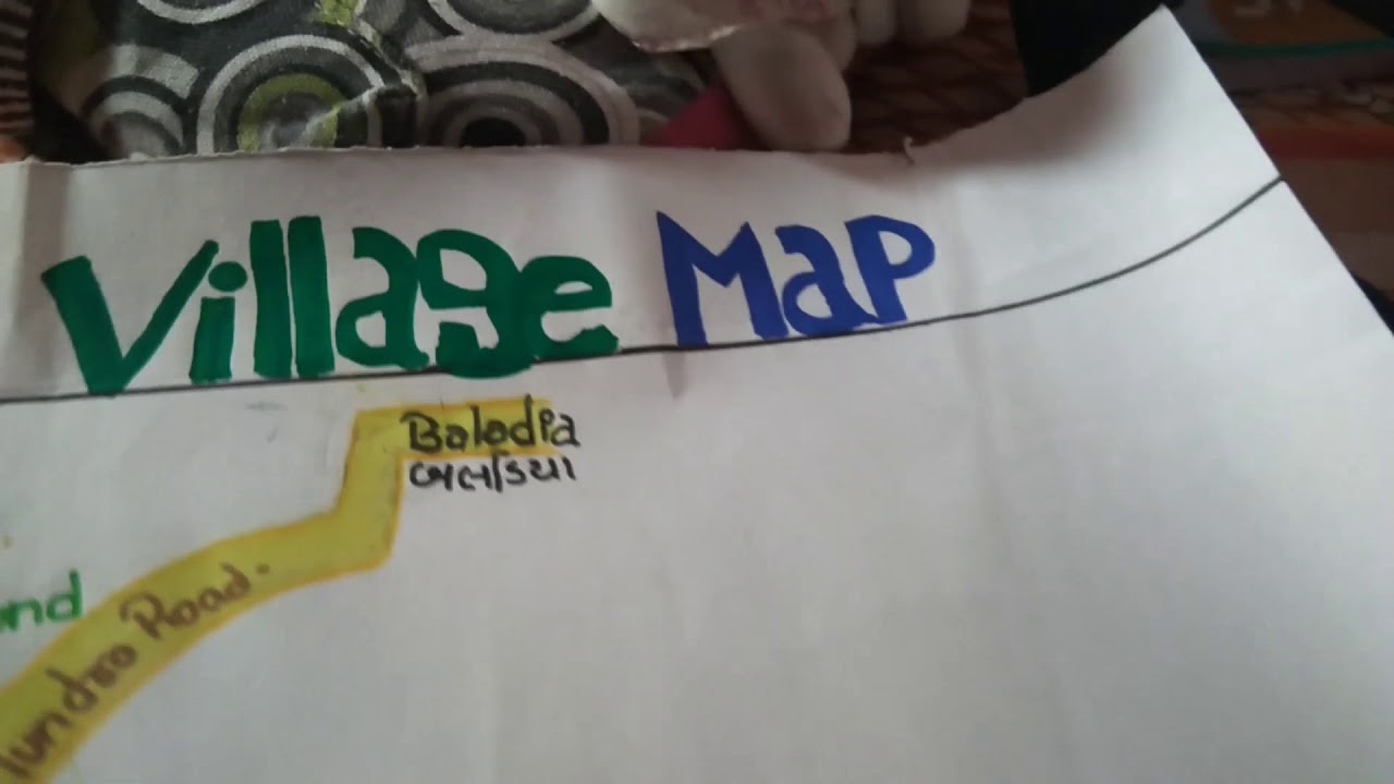 How to make village 🗺 map, my village 🗺 map