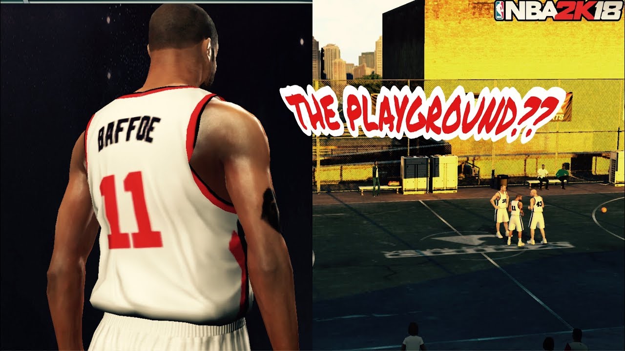 NBA 2K18 IOS/ANDROID Моя карьера — создание и первая игра на испытательном полигоне!!