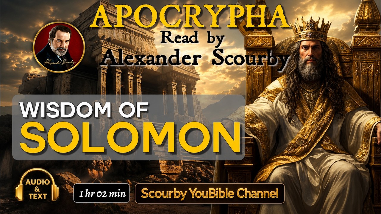 6 | The APOCRYPHA | Read by Alexander Scourby | Wisdom of Solomon | God is Spirit, Truth and Love.